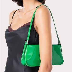 BY FAR Dulce Patent Leather Bag